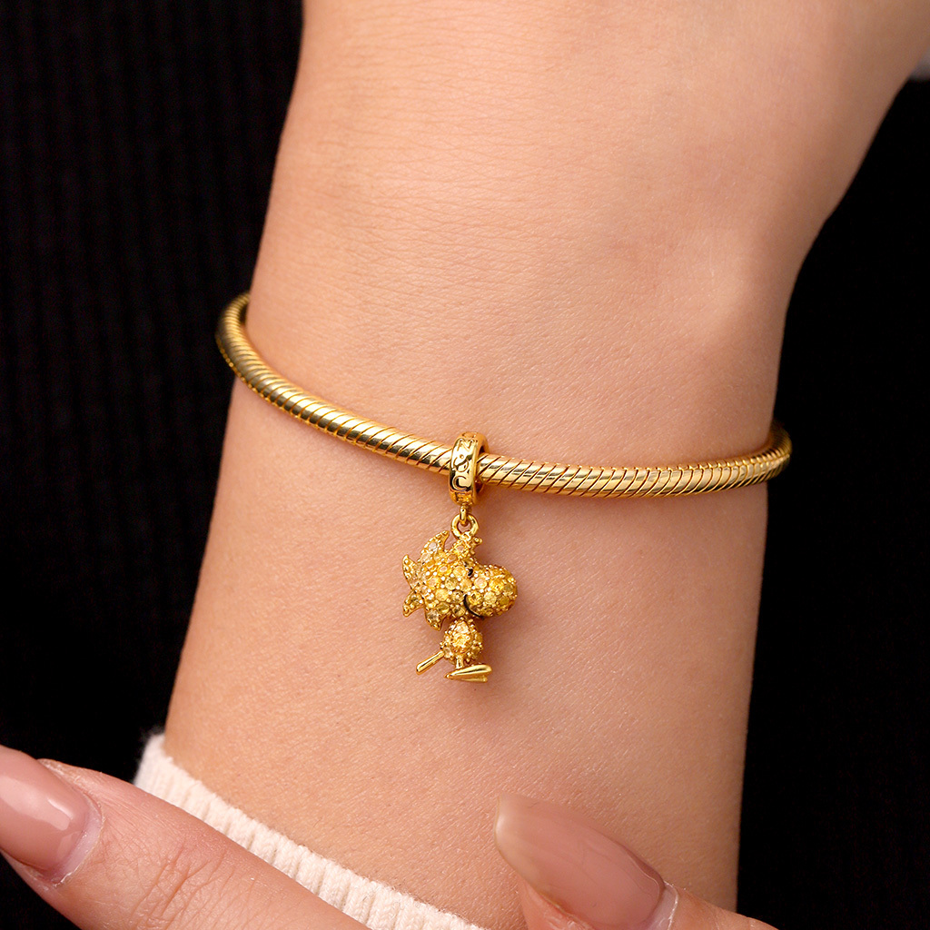 伍德斯托克密鑲鑽石吊墜 image number 6