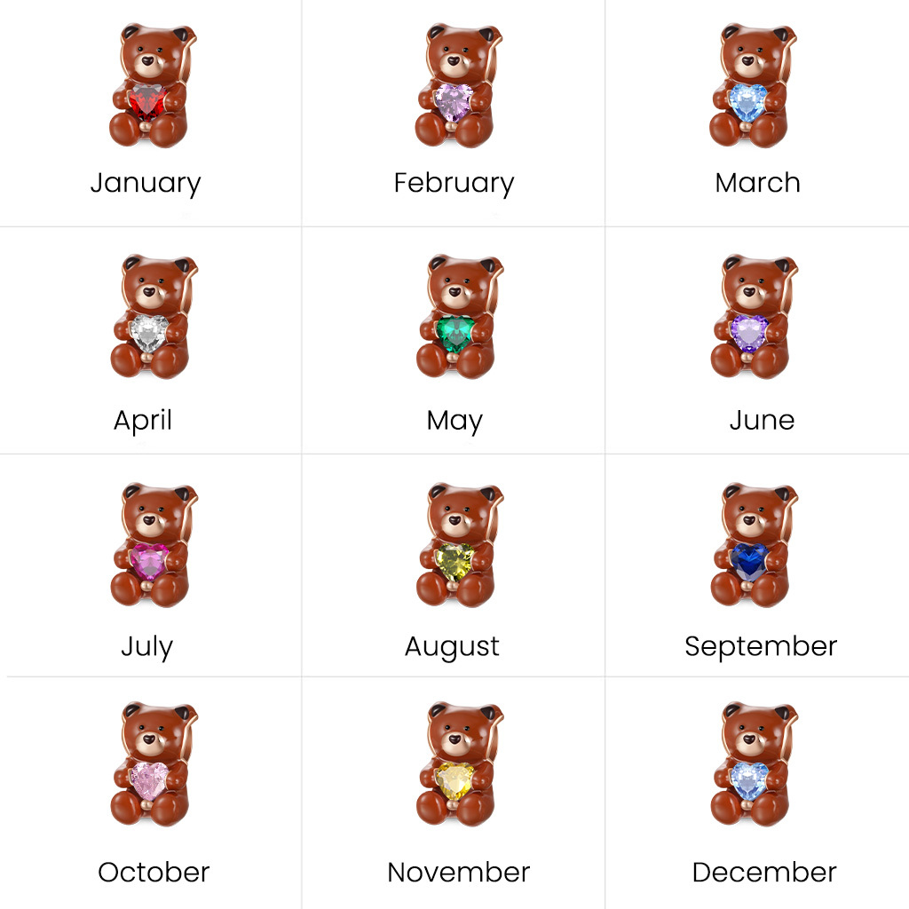 巴塞洛繆熊擁抱心形珠飾 image number 3