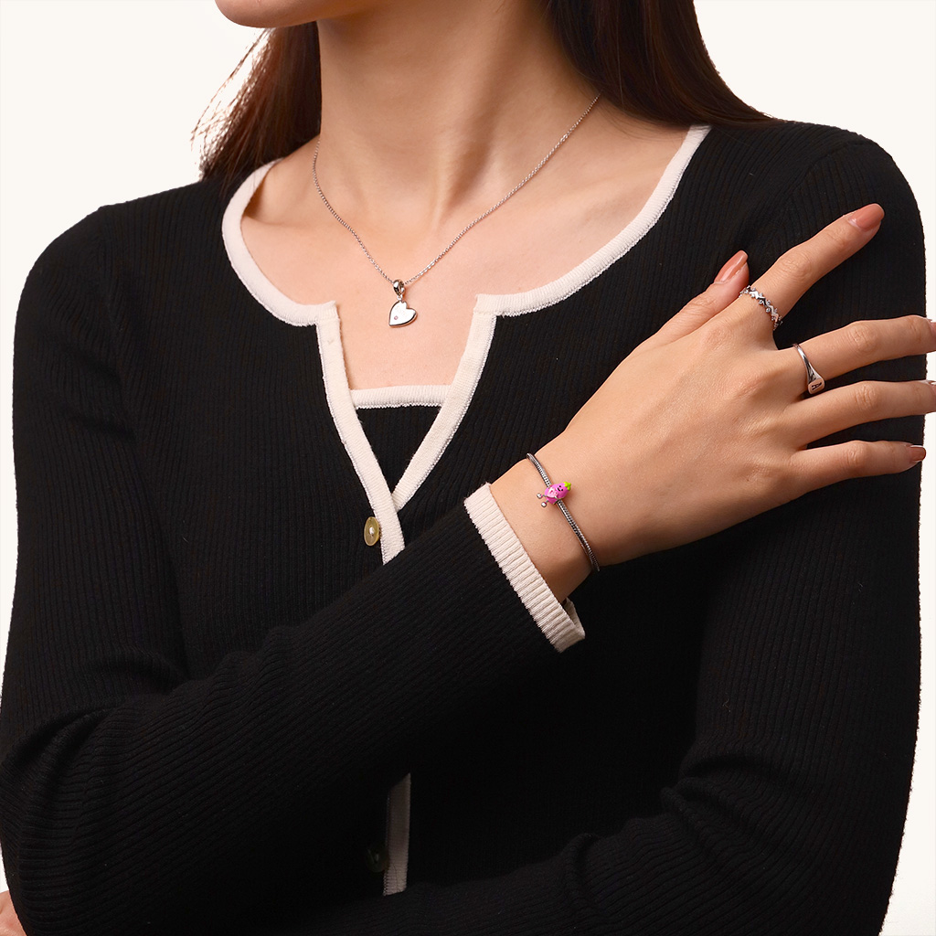 活潑蔬菜茄子珠飾 image number 6