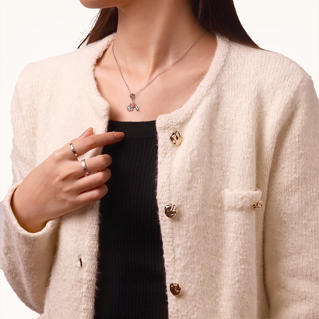 棒球手套球棒吊墜 image number 3