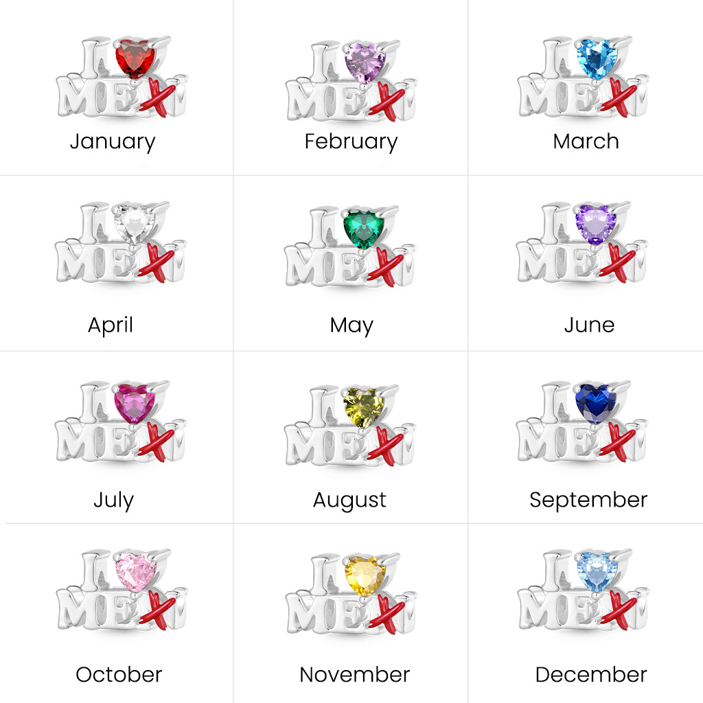 "我愛自己"心形珠飾 image number 6