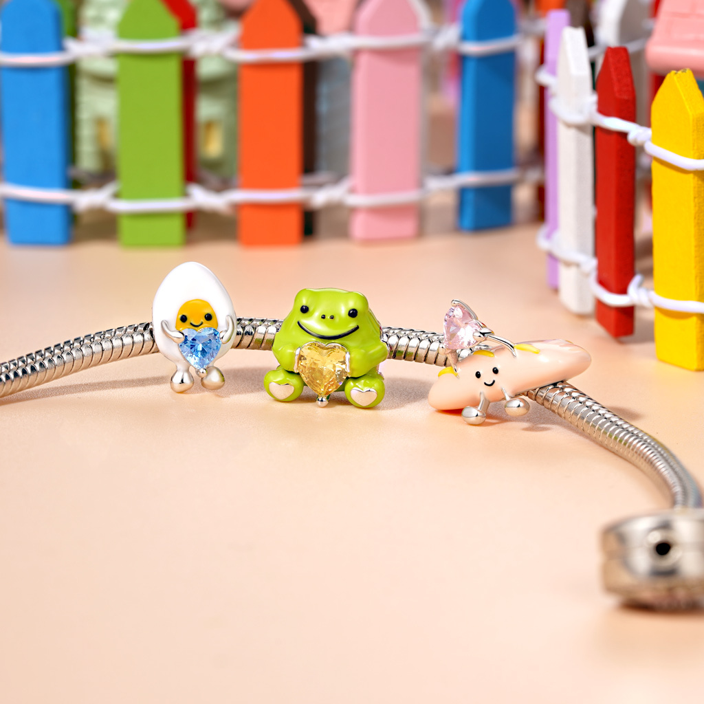 快樂水煮蛋珠飾 image number 4