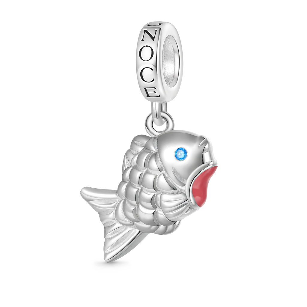 藍鱗魚吊墜 image number 0