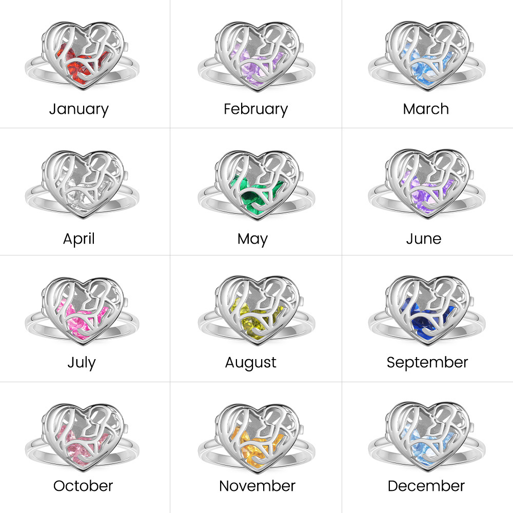 可打開鏤空鑽石戒指 image number 6