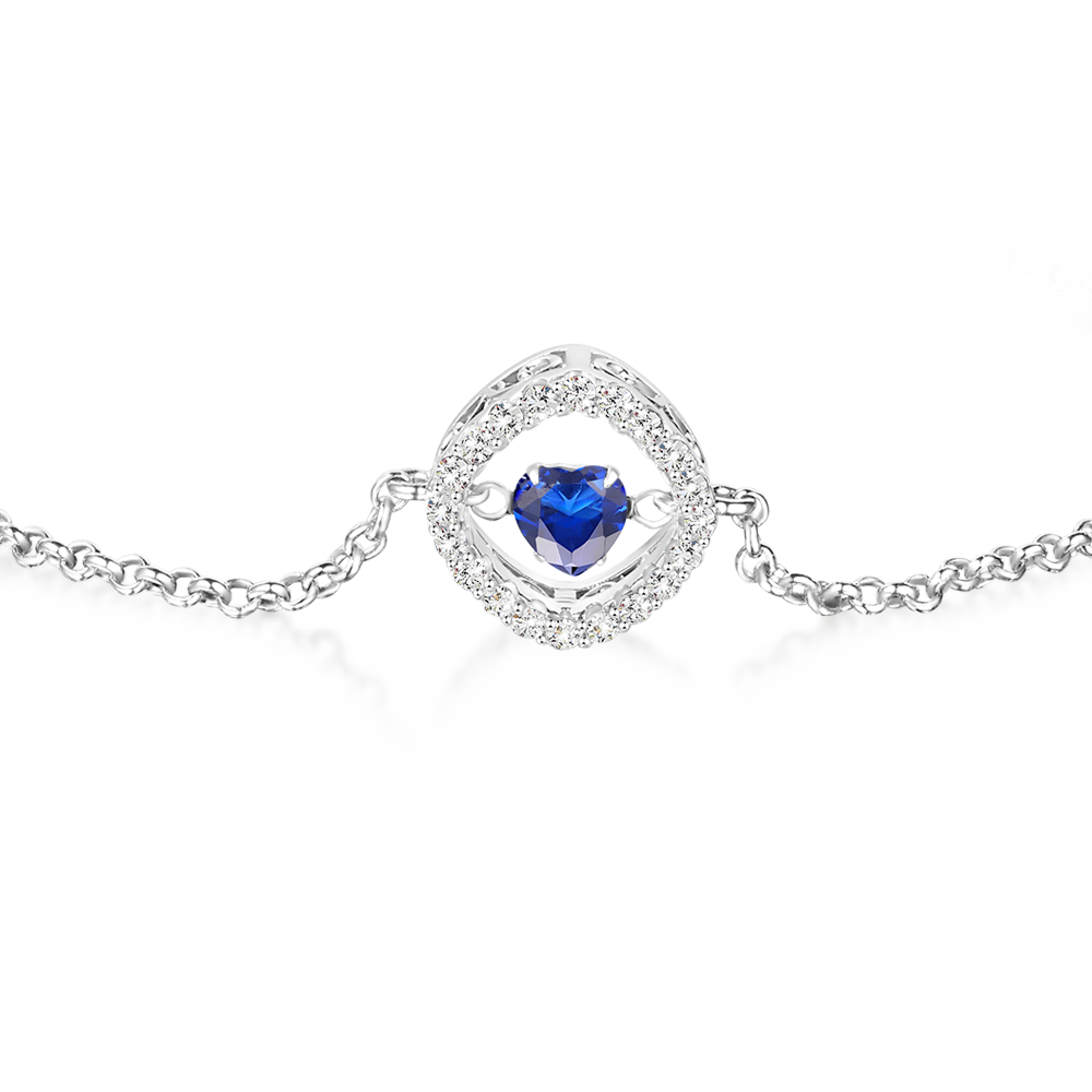 跳動鑽石可調式鏈條手鍊 image number 2