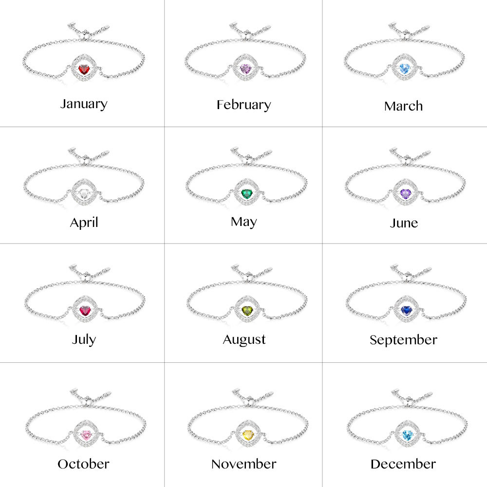 跳動鑽石可調式鏈條手鍊 image number 3