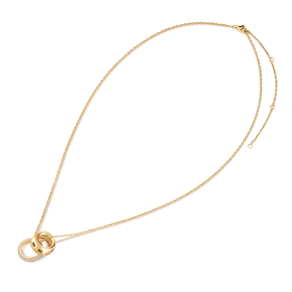 精美混色復古項鍊 image number 3