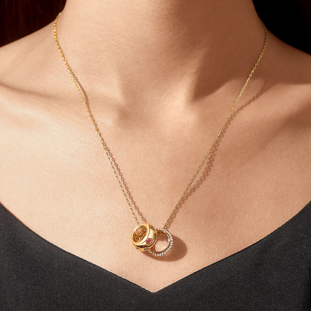 精美混色復古項鍊 image number 4