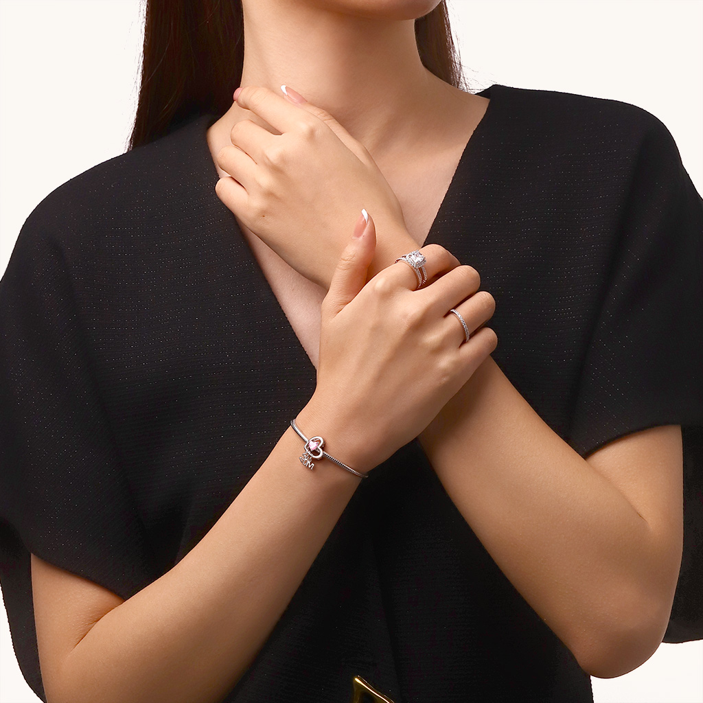 母親節愛心珠飾 image number 4