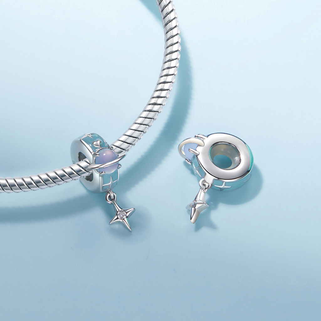 藍色星球固定珠 image number 1