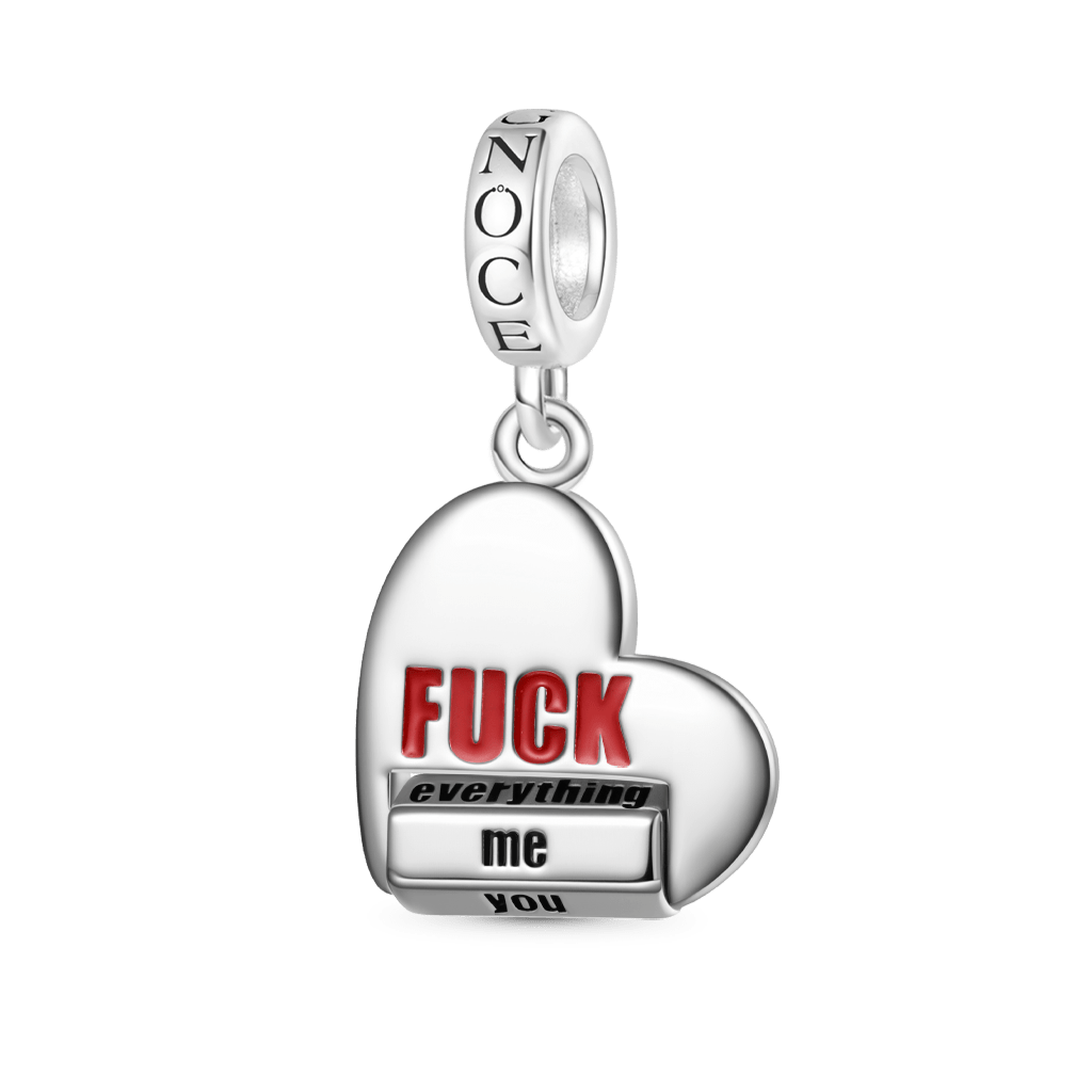 旋轉"FUCK"世界吊墜 image number 1