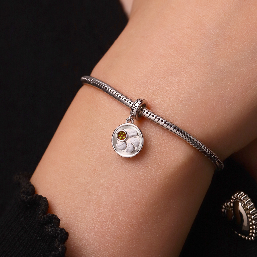 一盤水餃吊墜 image number 6