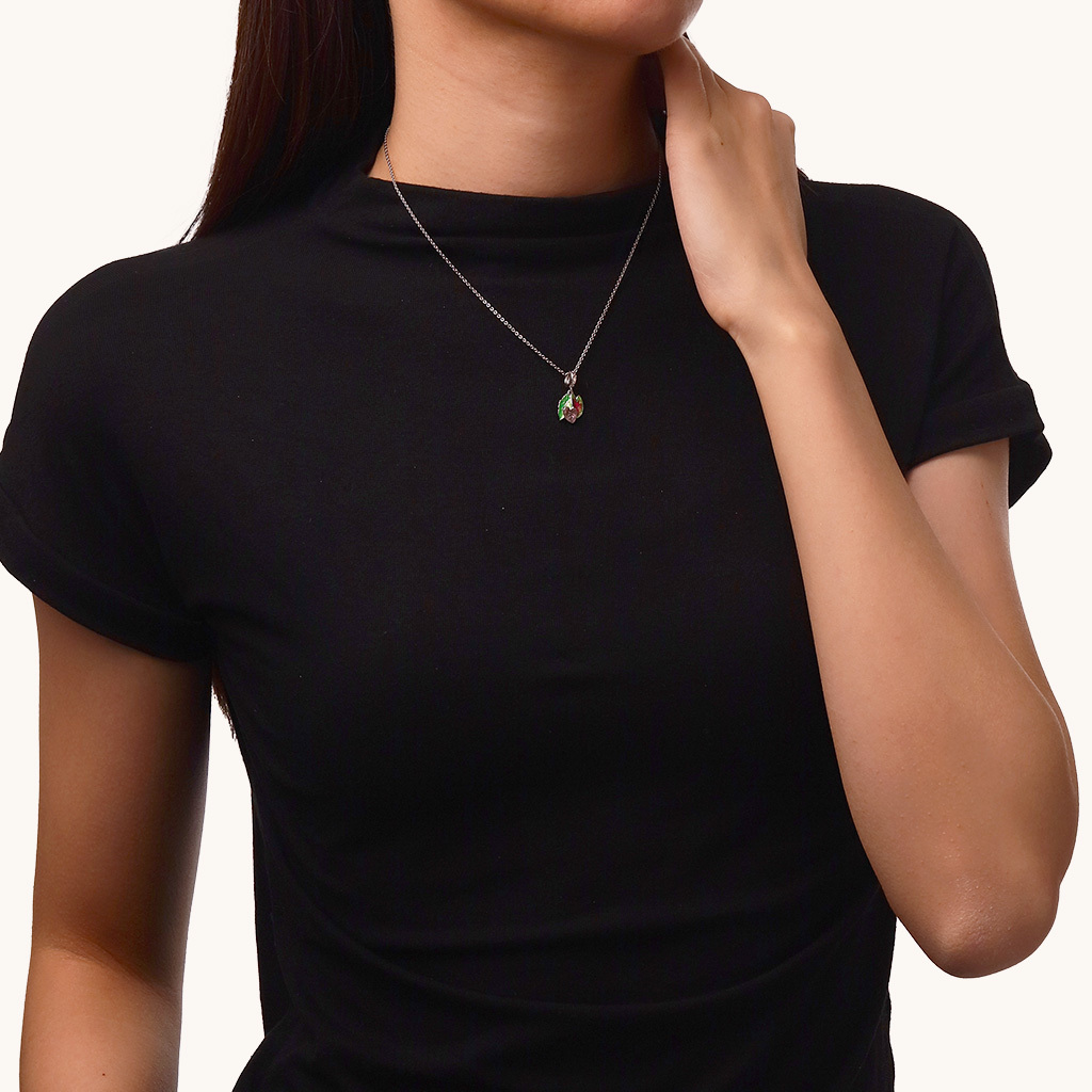 秋海棠吊墜 image number 5