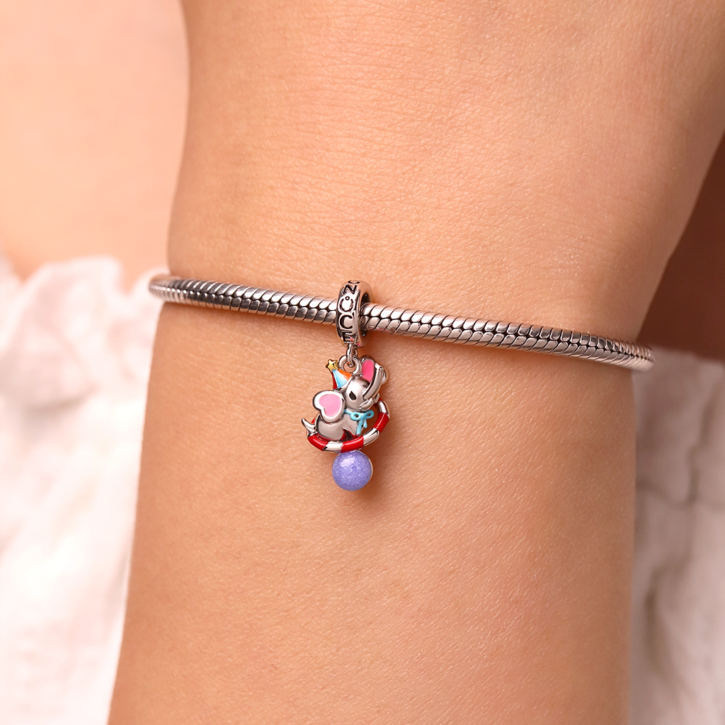 馬戲團大象吊墜 image number 5