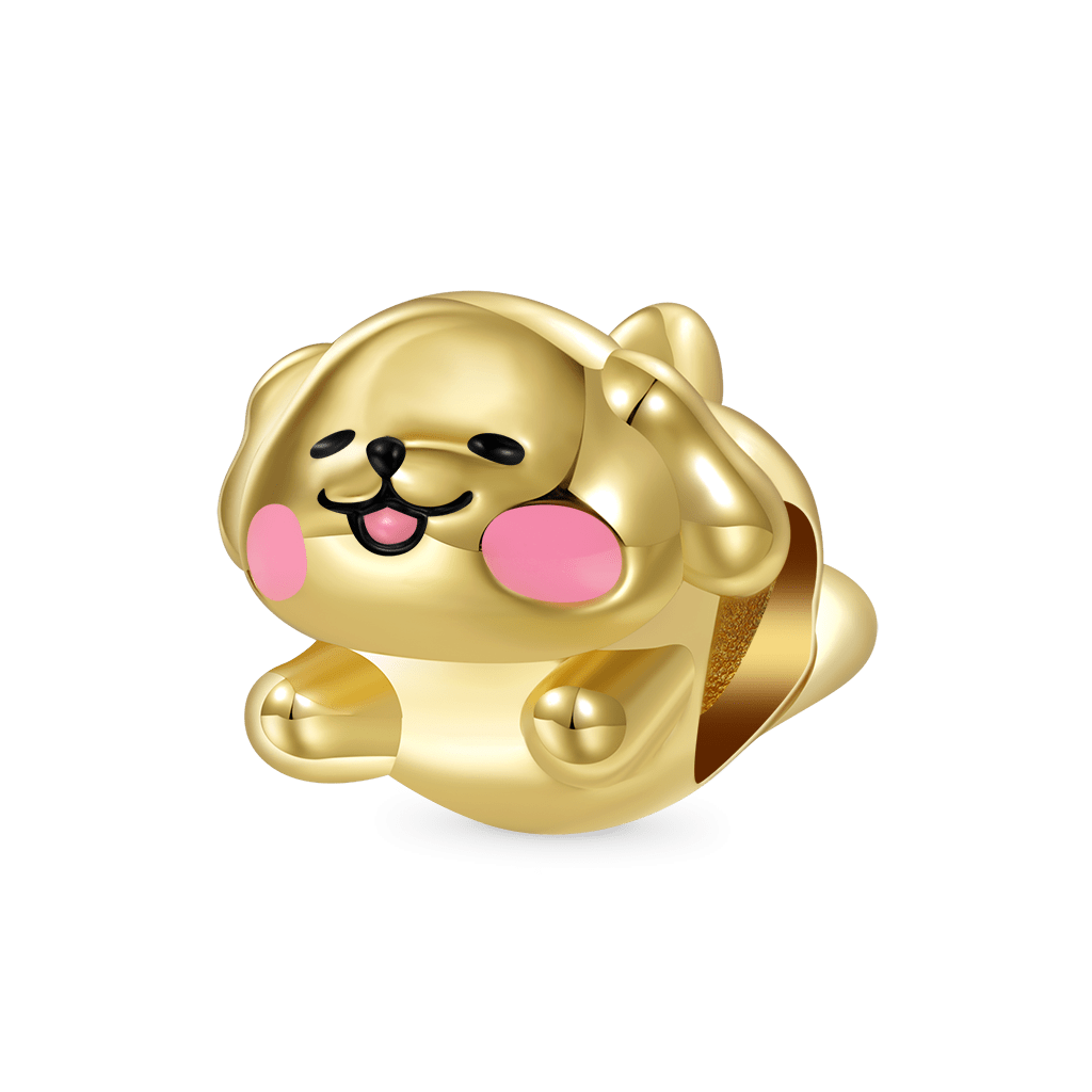 胖嘟嘟黃金獵犬珠飾 image number 0