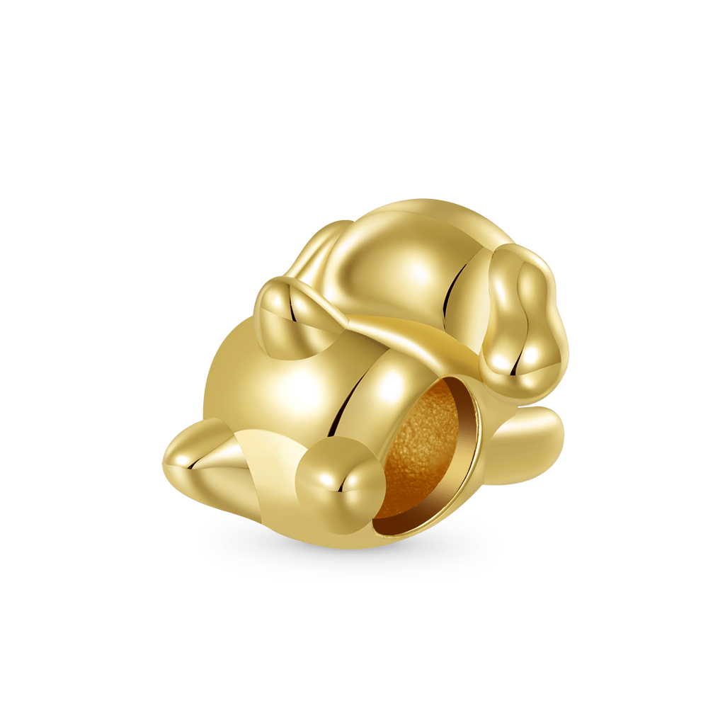 胖嘟嘟黃金獵犬珠飾 image number 1