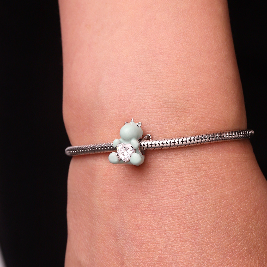 獨角獸擁抱愛心珠飾 image number 6