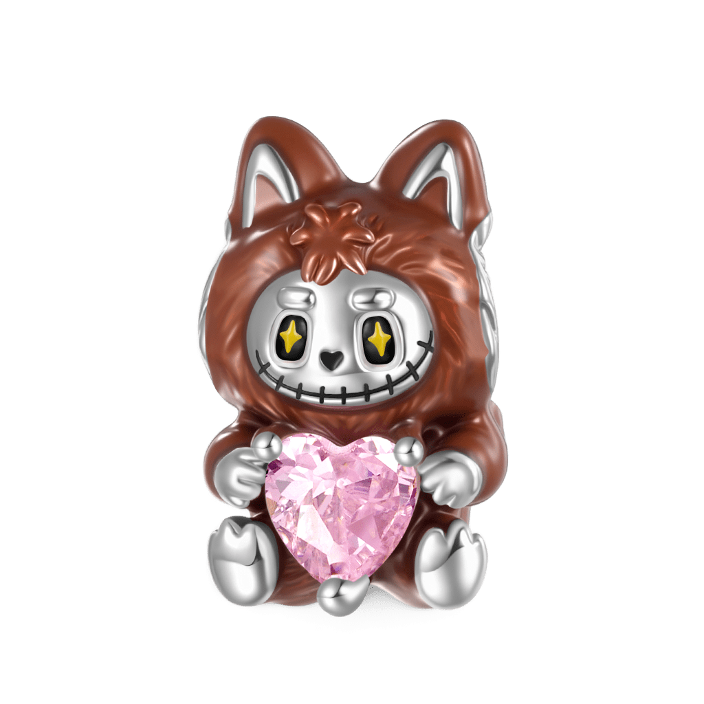 小怪獸系列咖色娃娃珠飾 image number 0