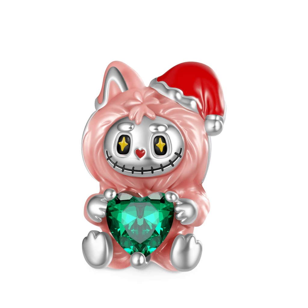 小怪獸系列粉色娃娃珠飾 image number 0