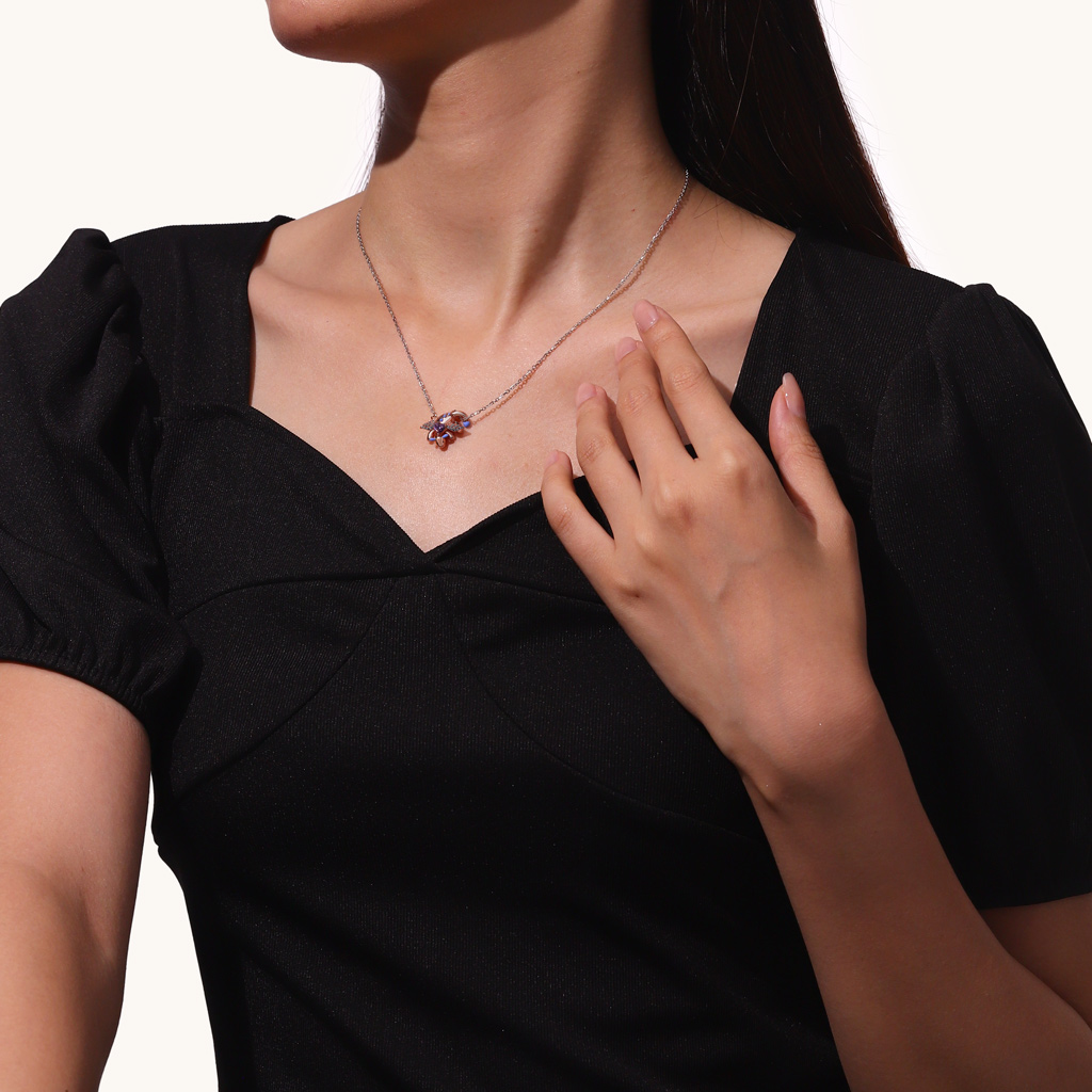 趣味柿子龍項鍊 image number 3