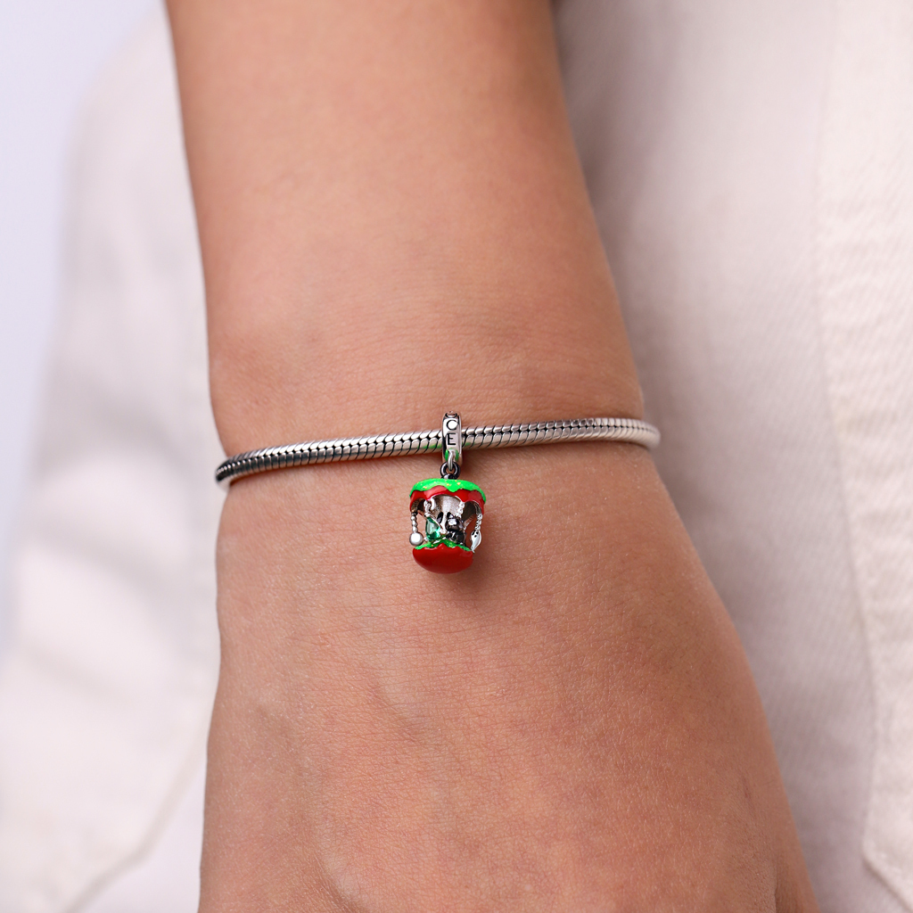 毒蘋果旋轉木馬吊墜 image number 6