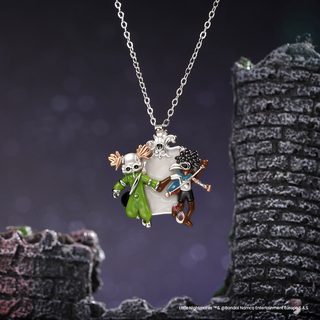 徽章鏡面頸鏈 image number 3