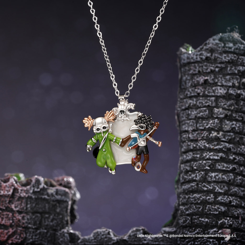 徽章鏡面頸鏈 image number 3