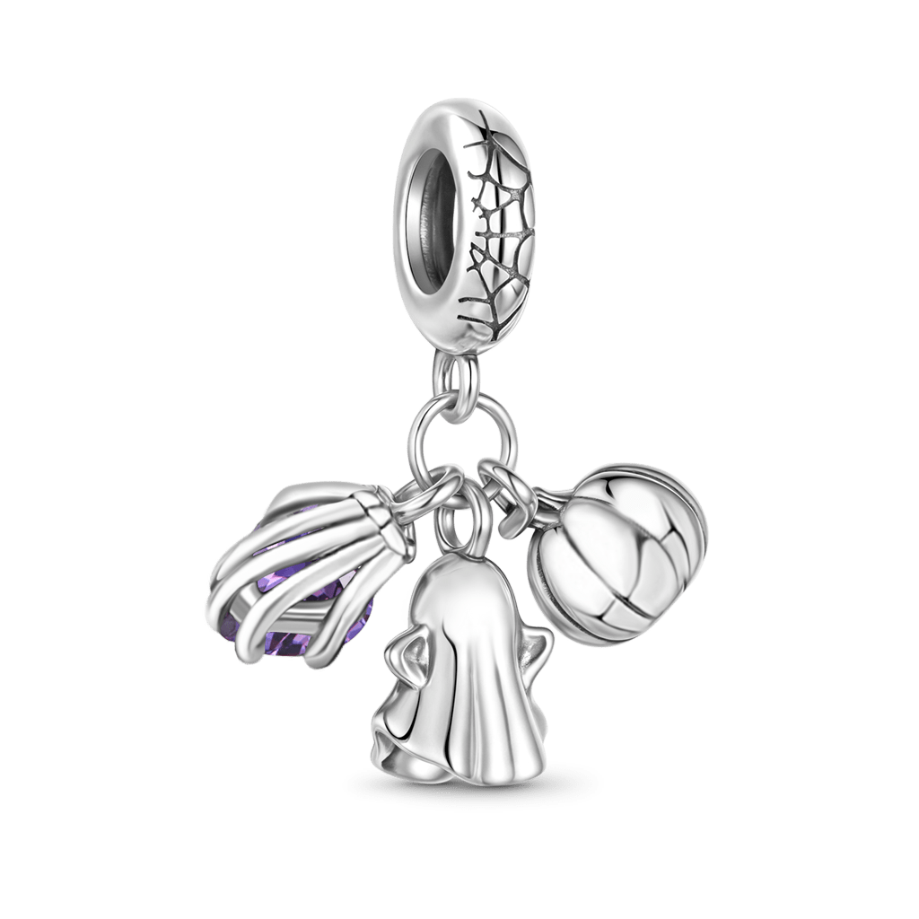 鬼魂南瓜骷髏頭吊墜 image number 4