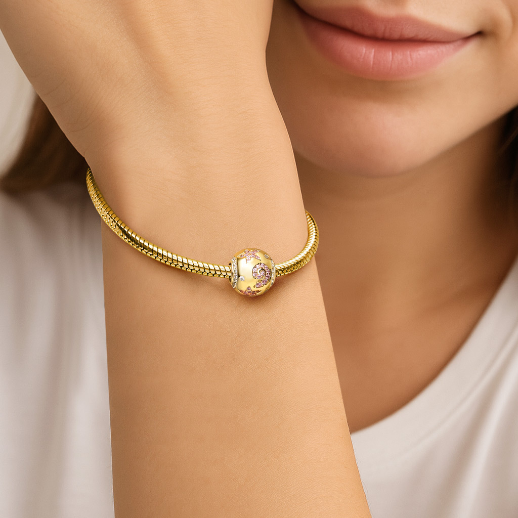 海洋貝殼吊墜 image number 1