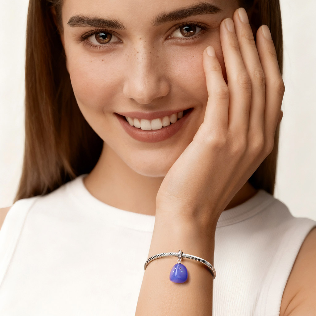 寵物藍色能量石吊咀 image number 3