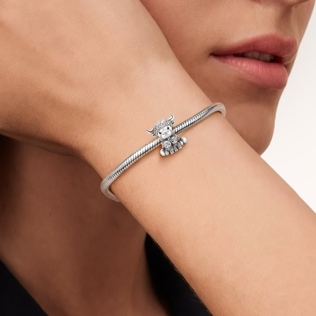 高原牛吊飾 image number 1