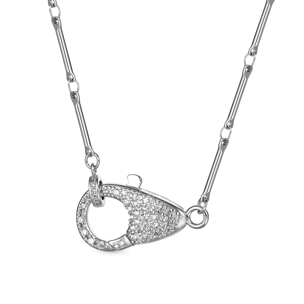 基本竹節鏈頸鏈 image number 0