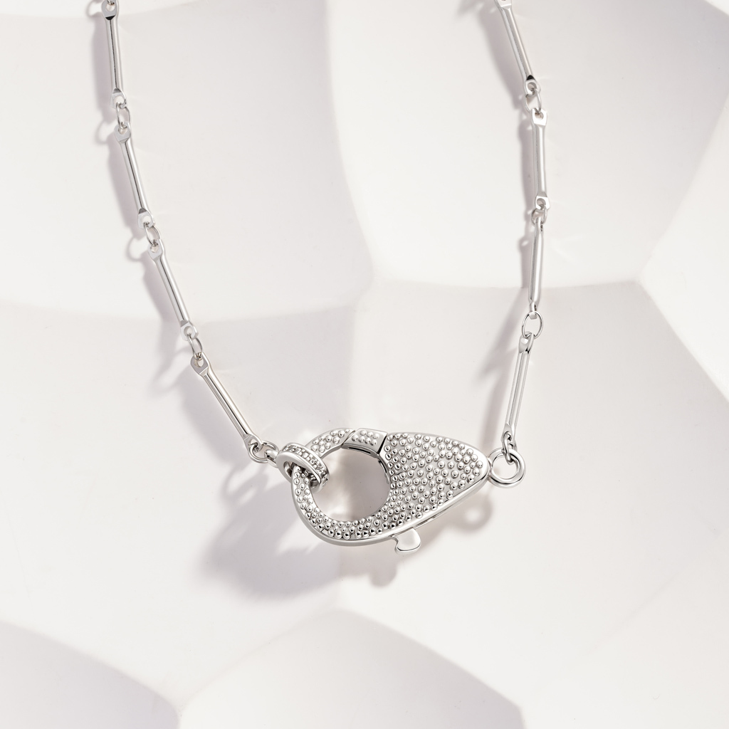 基本竹節鏈頸鏈 image number 1