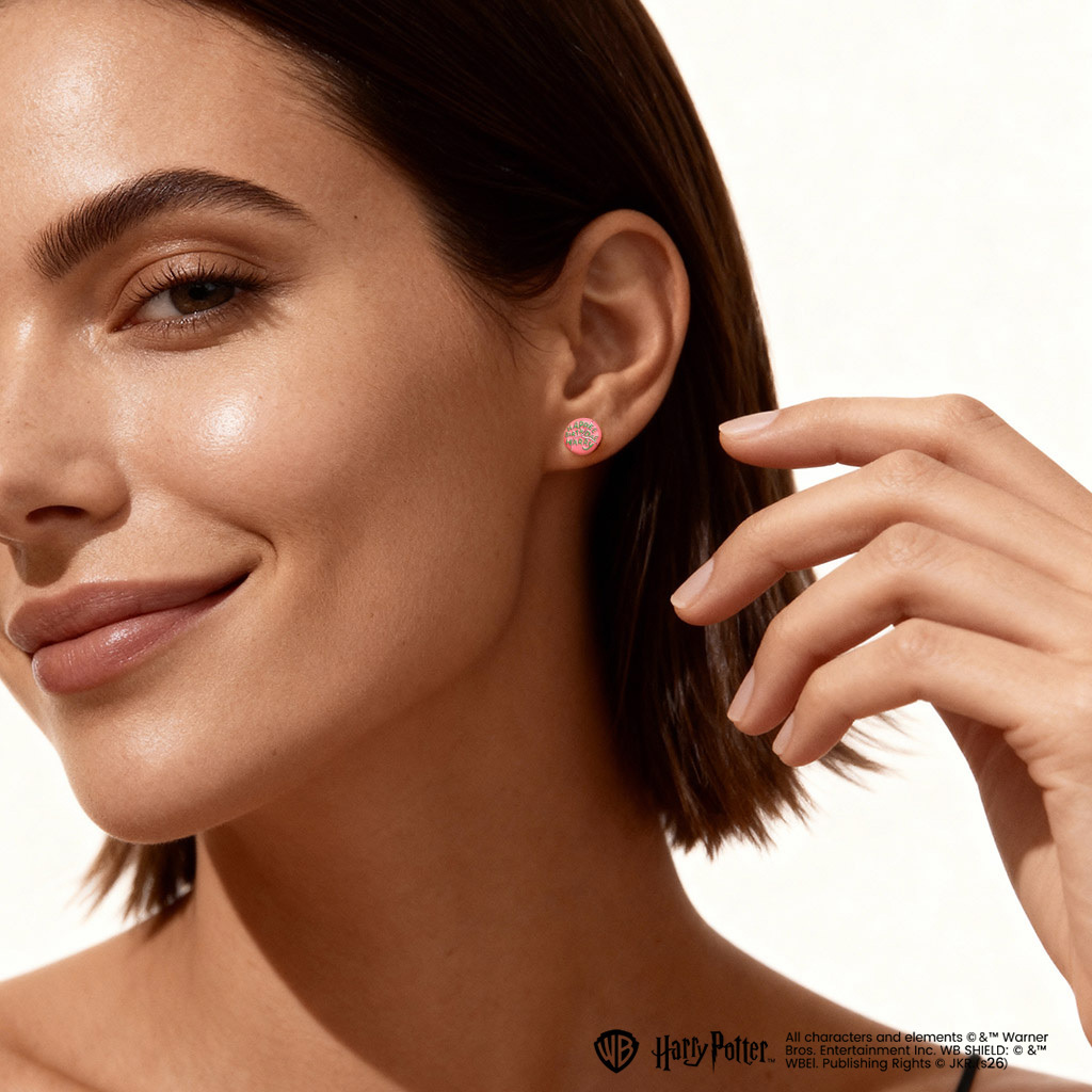 海格生日蛋糕耳釘 image number 3