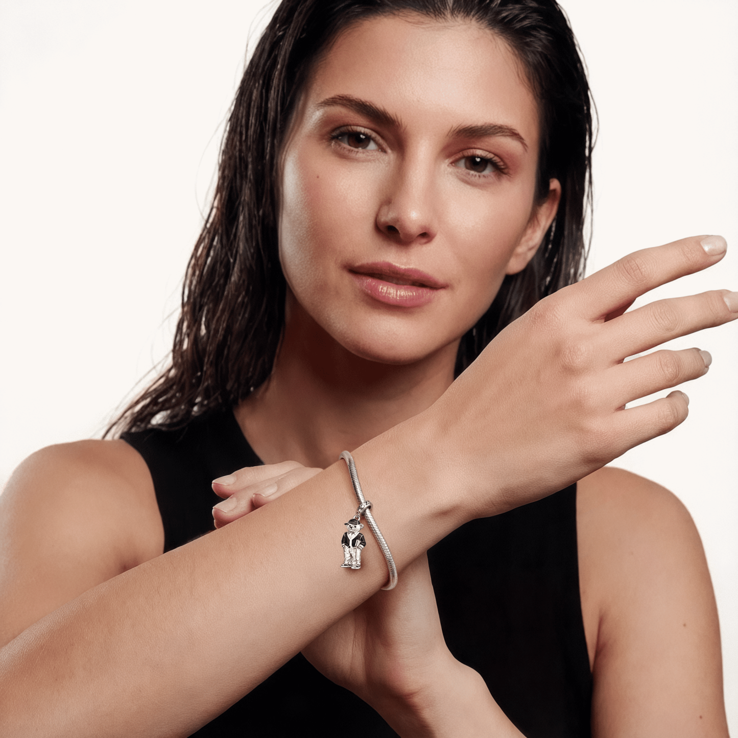 校服男孩熊吊墜 image number 3