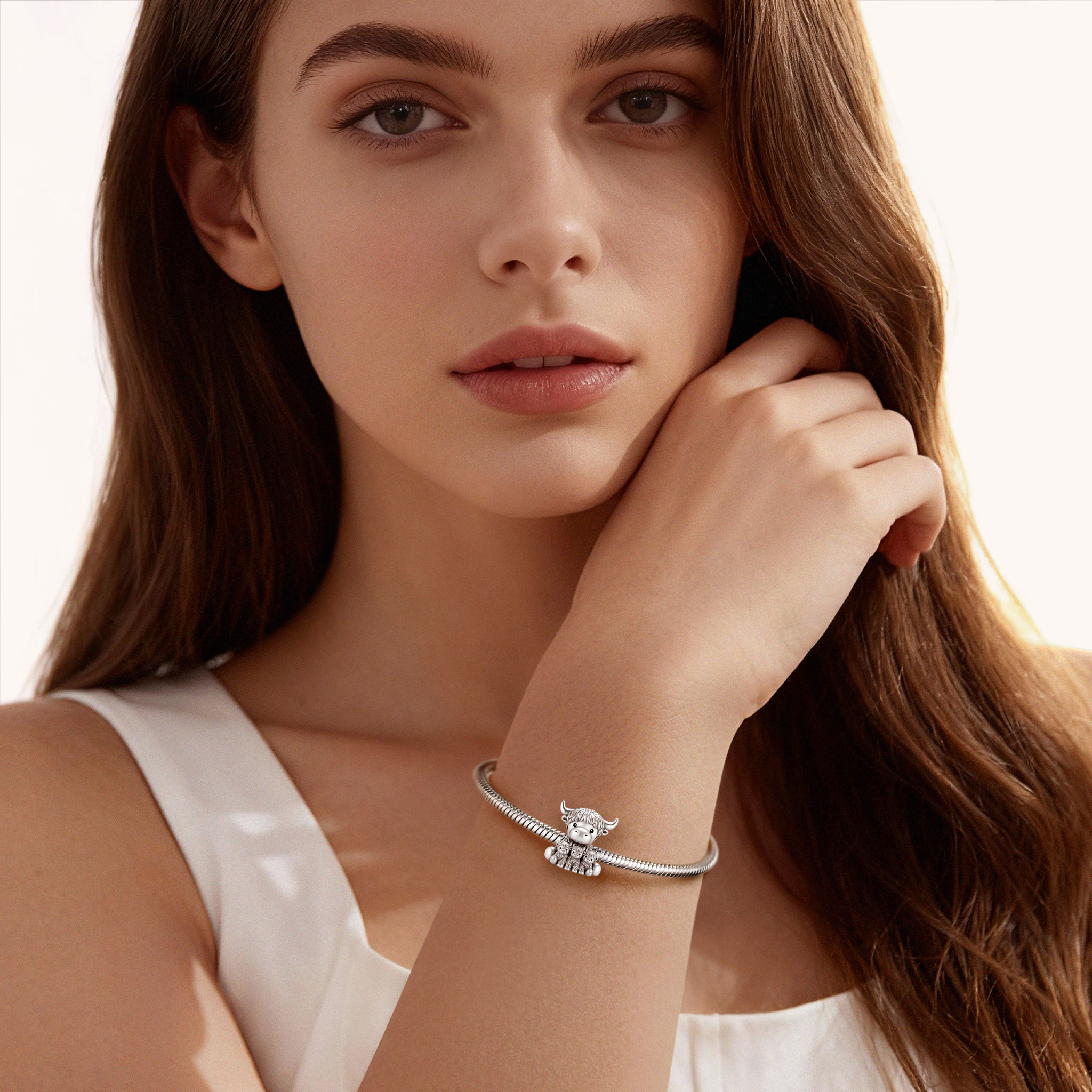 高地牛與三隻牛BB吊墜 image number 3