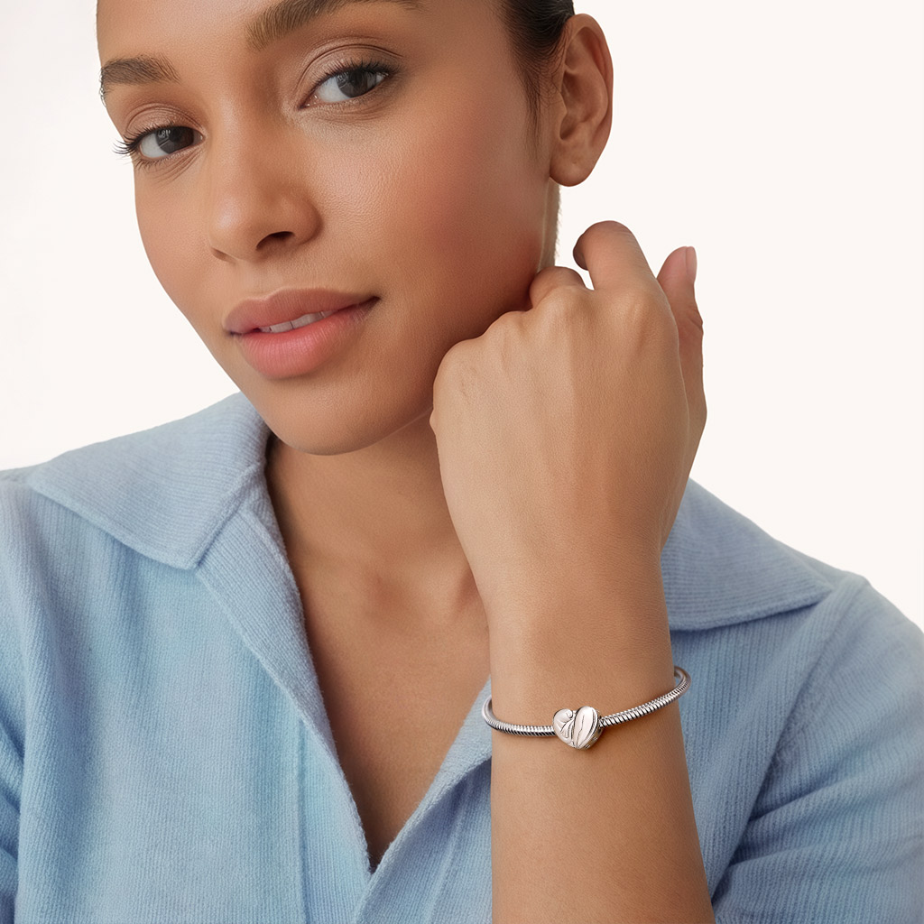 愛自己心形相片吊墜 image number 1