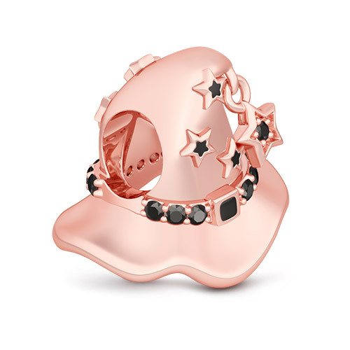 魔法女巫帽 吊飾珠 image number 1