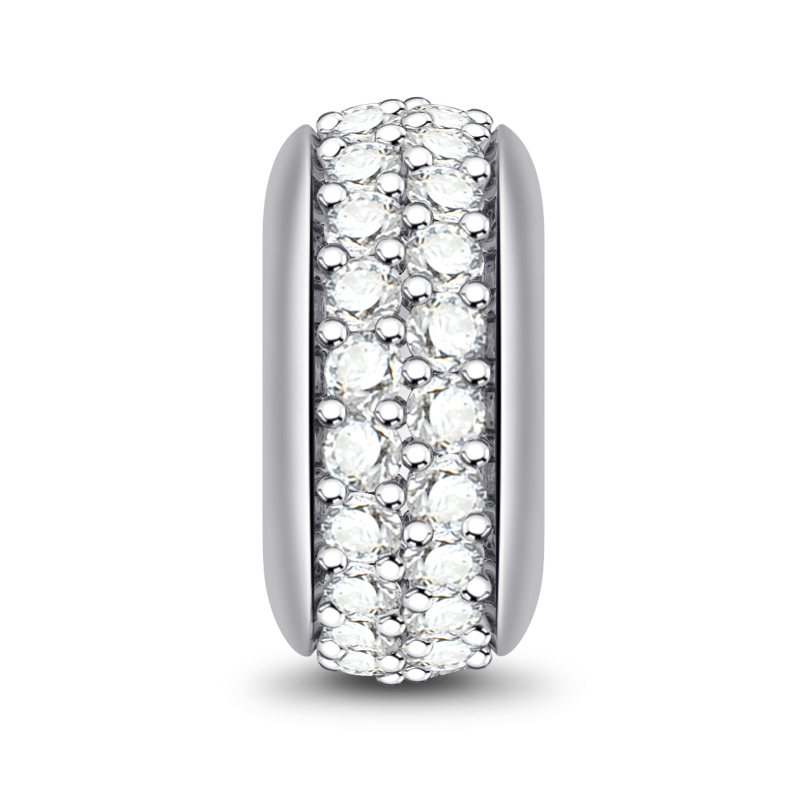 白色圓形珠飾 image number 0