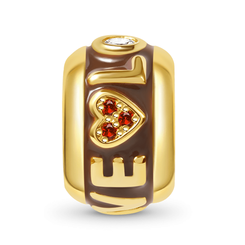 愛心吊飾手鍊 image number 0