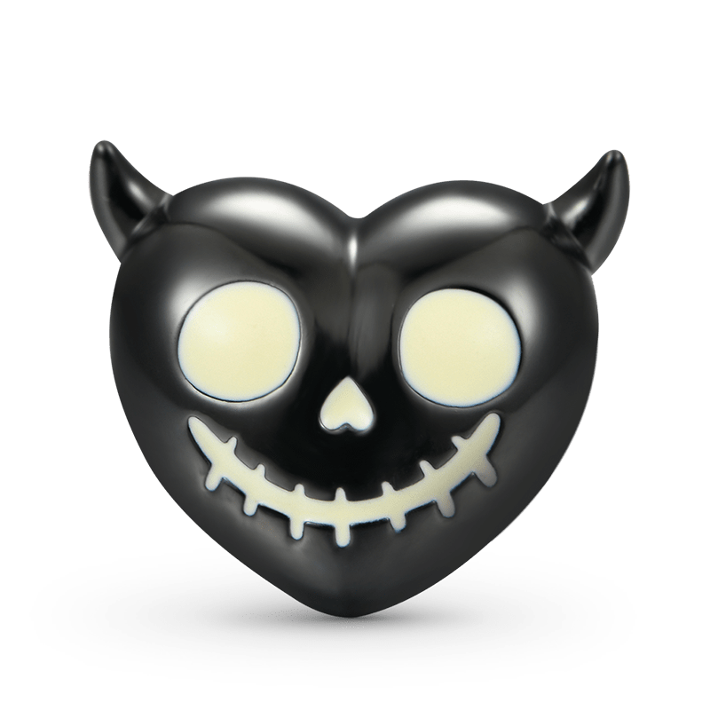 惡魔之心骷髏吊飾珠 image number 0