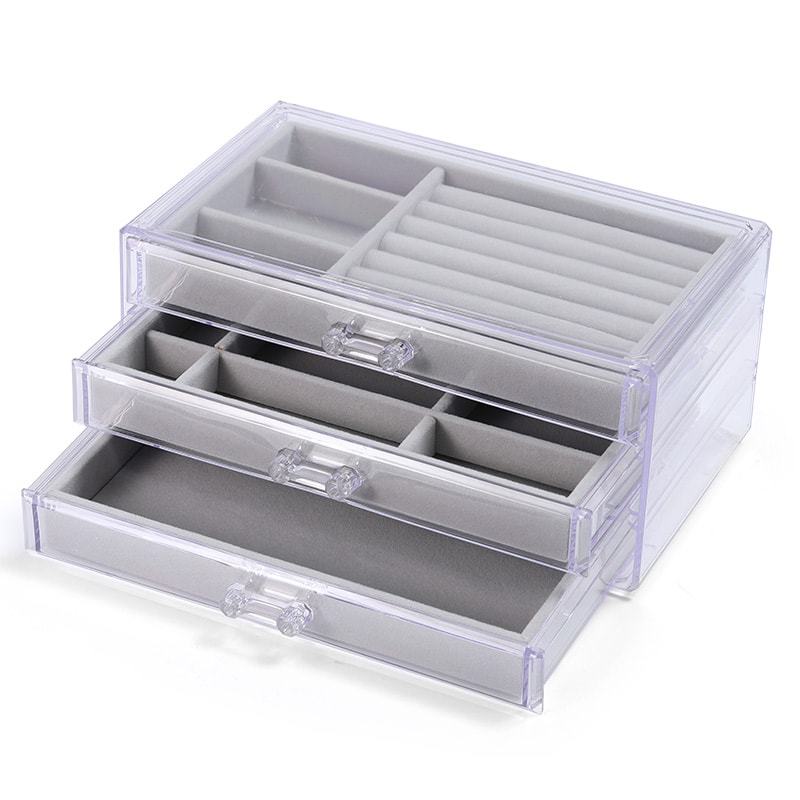 三層抽屜首飾盒 image number 2