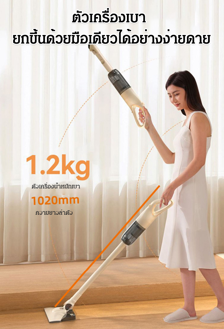 🚀 เครื่องกำจัดไรฝุ่นไร้สายทรงพลัง เพื่อการทำความสะอาดอย่างล้ำลึก