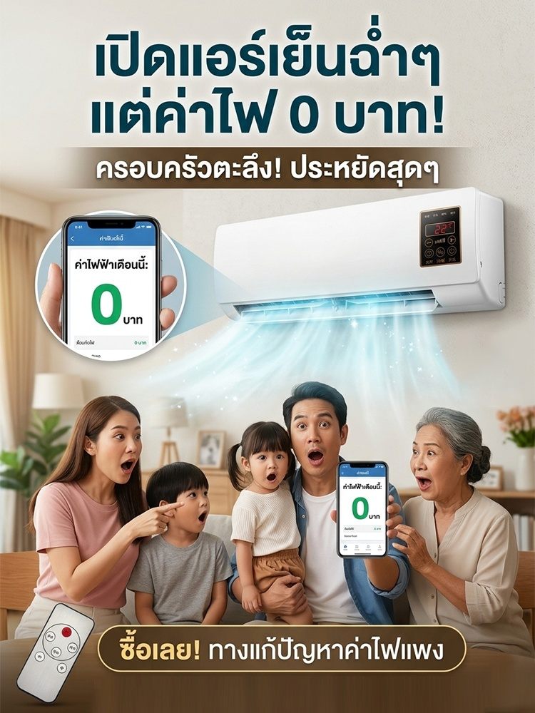 ❄️🔥 เครื่องปรับอากาศติดผนังบ้าน (ทำความเย็นและทำความร้อน) เหมาะสำหรับทุกฤดูกาล!