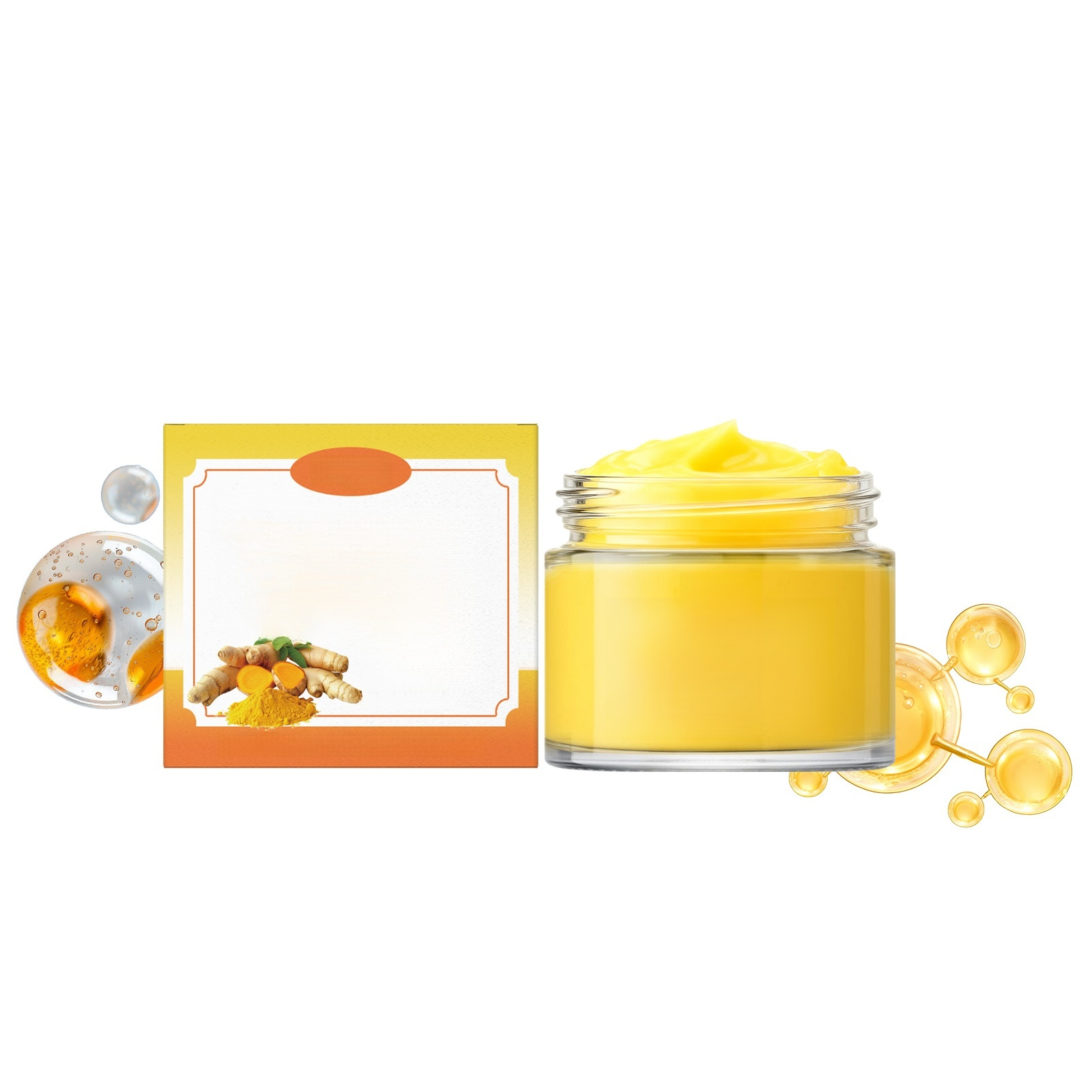 ✨🌟 ครีมบำรุงผิวหน้าสูตรขมิ้นธรรมชาติ – เพียงขวดเดียวแก้ปัญหาผิวหมองคล้ำและแห้งกร้าน!