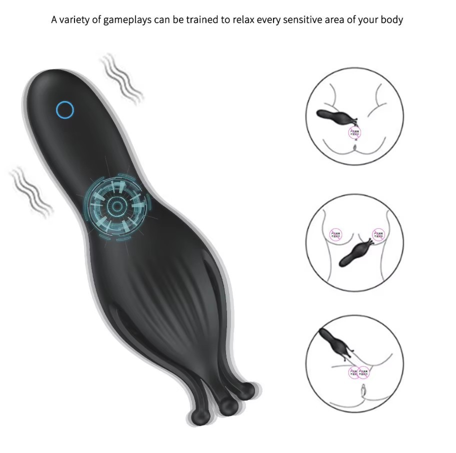 10 Speed Vibrating Male Masturbator Cup Rechargeable Electric Penis Massager for Men Prostate Stimulator G Spot Adult Sex Toy