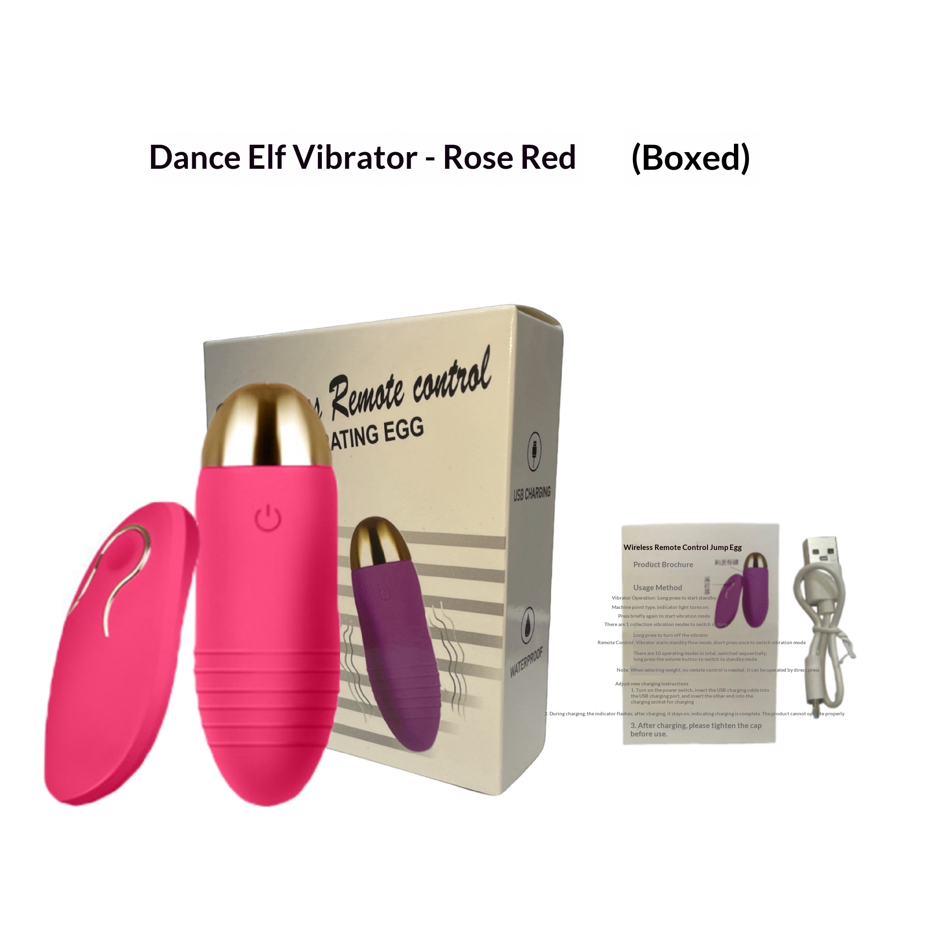 Wireless Remote Control Vibrating Anal Plug for Women Rechargeable Silicone Butt Plug with 10 Vibration Modes Waterproof Adult Sex Toy for Couple Play and Solo Stimulation