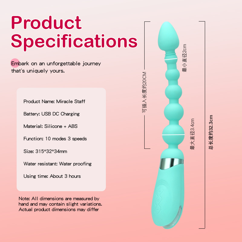 10 Speed Vibrating Anal Beads for Women Rechargeable Silicone Butt Plug with Remote Control Powerful Stimulation Adult Toys G Spot Clitoral Massager