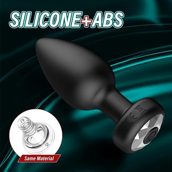 Remote Control Vibrating Anal Plug with App and Stealth Wearable Design for Discreet Public Use