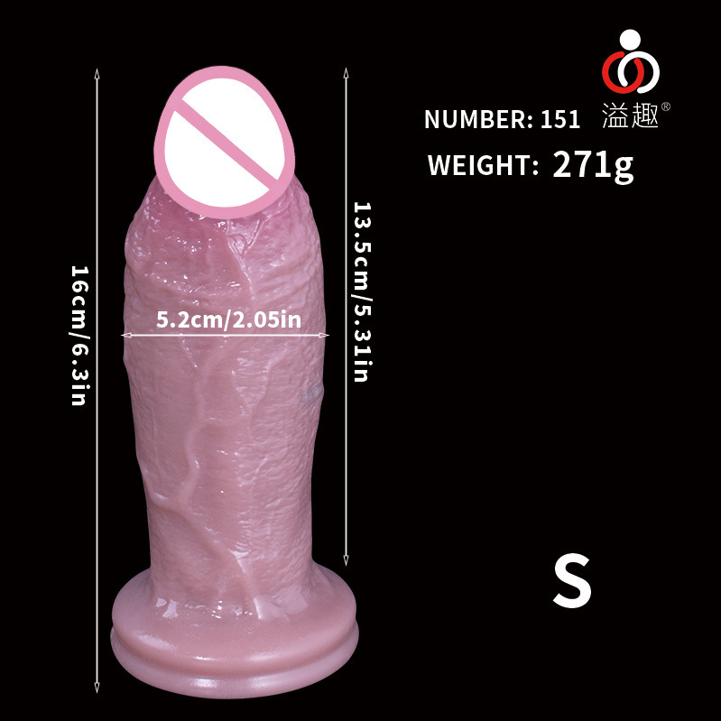 Extra Large Realistic Silicone Dildo Anal Plug for Men and Women Adult Toy Lifelike Penis Shaped Anal Trainer for Beginners and Advanced Users